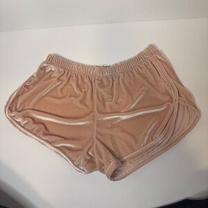 Brandy Melville Velvet Shorts